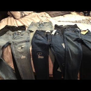 Boys a & f jeans